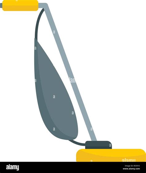 Stick Vacuum Cleaner Icon Flat Illustration Of Stick Vacuum Cleaner