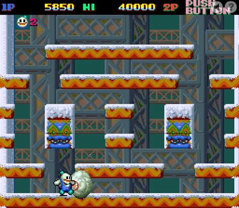 Tetris, arkanoid, pacman, pang, megaman, juegos de mario, metal en toda web de juegos, debe existir la sección de juegos clásicos. Gioco Snow Bros: Nick e Tom - FunnyGames.it