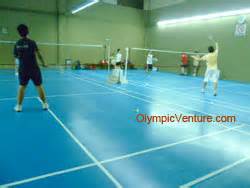 Badminton is a sports game in which two players or two teams consisting of two people compete. Olympic Venture - Information