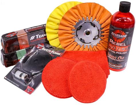 Renegade Products Aluminum Polishing Mini Kit Complete With Buffing