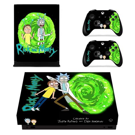 Controllers Rick And Morty Skin Sticker Decal For Xbox One X