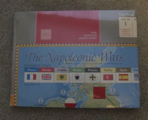 Napoleonic Wars Super Deluxe Map Wargame Accessory Gmt Games 1858946848