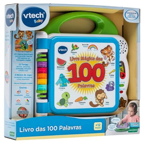 Concentra Vtech Baby Livro Das 100 Palavras 118741 Kuantokusta