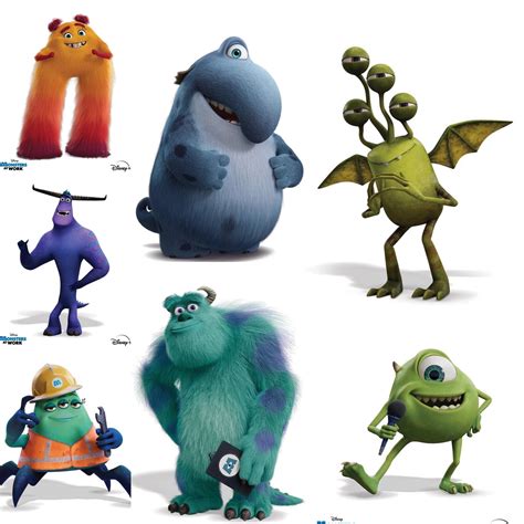 New Promotional Art For Monsters At Work Rdisneyplus