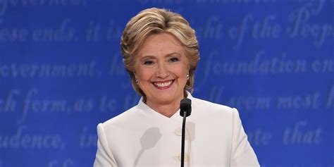 hillary clinton speaks about women at third presidential debate