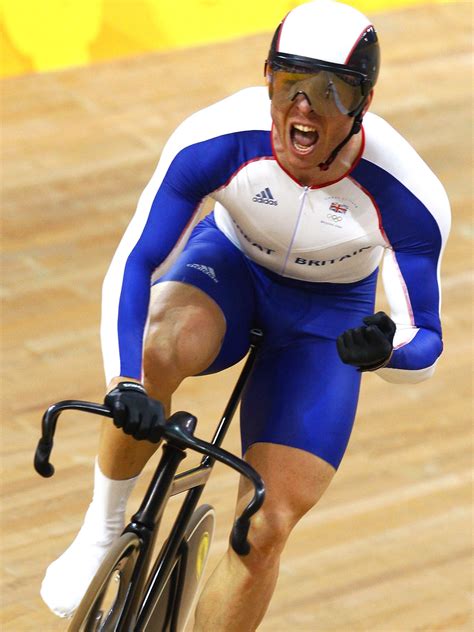 Cycling You Can Keep Your Hi Tech Helmets For Chris Hoy The Thighs Have It The Independent