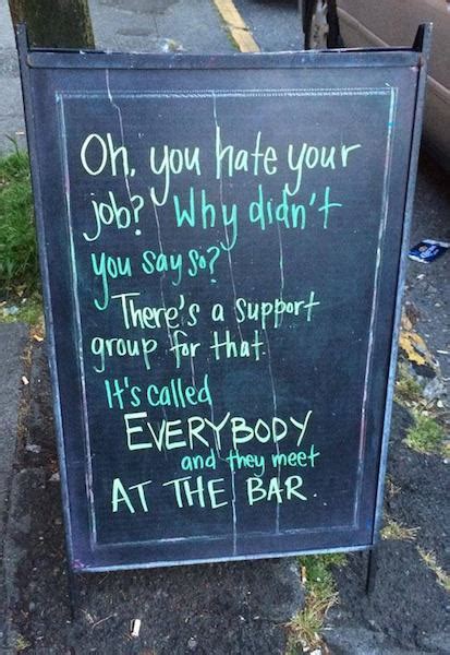 40 Funny And Creative Bar Signs Thatll Make You Step In And Grab A