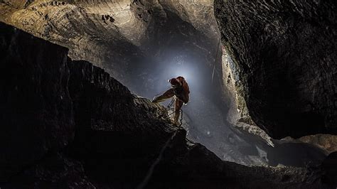 Hd Wallpaper Gray And Black Concrete Cave Pit Olimp Croatia