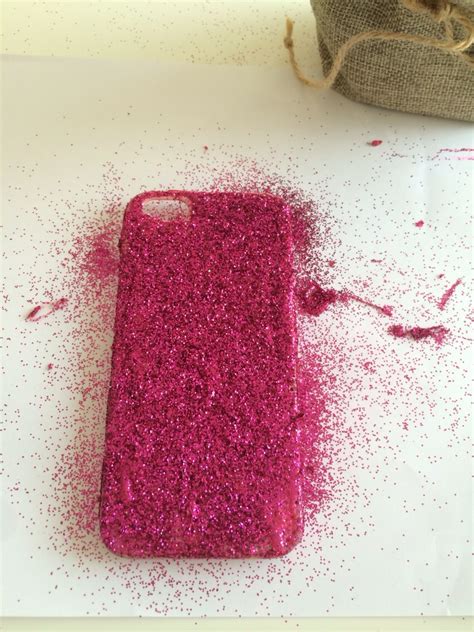 Diy Glitter Iphone Case Musely