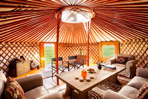 Luxury Yurts In Mongolia Authentic Mongolian Tent