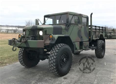 M35a2 Deuce And Half 4 Door 4x4 Military Truck