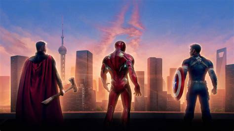 Avengers Zoom Background