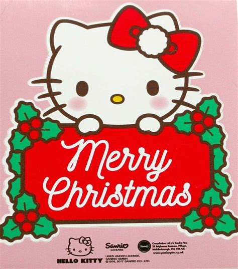 Hello Kitty Joyeux Noël Manualidades Dibujo De Navidad Navidad