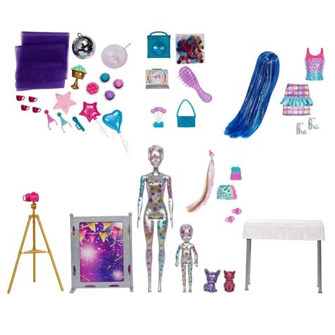 Barbie Color Reveal Surprise Party Set With 50 Surprises 2 Dolls And 2