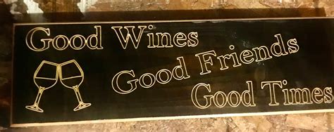Good Friends Good Times Good Wine Etsy