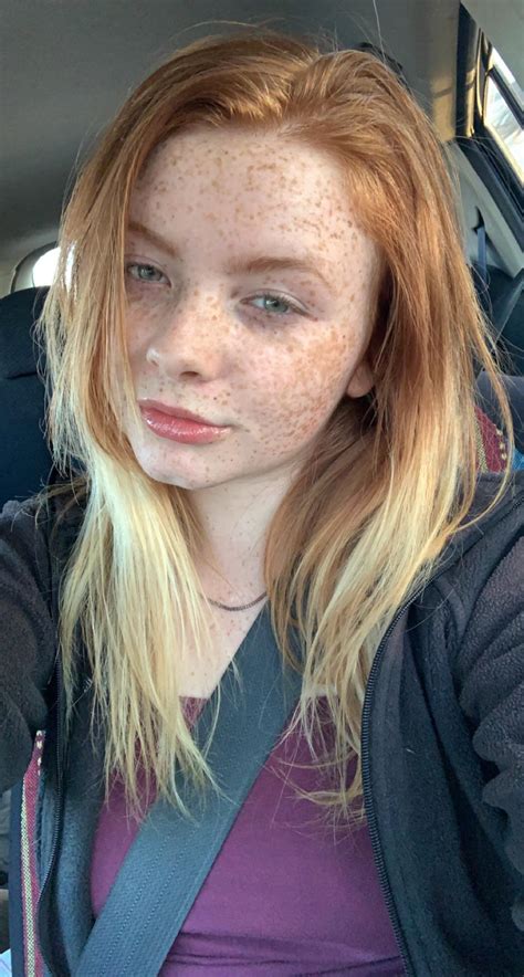 Red Hair Green Eyes And So Many Freckles Via Rfreckledgirls Daslikes