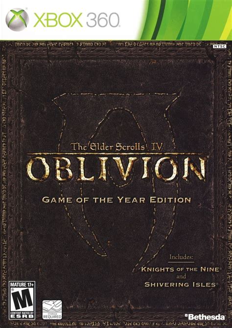 The Elder Scrolls Iv Oblivion Game Of The Year Edition