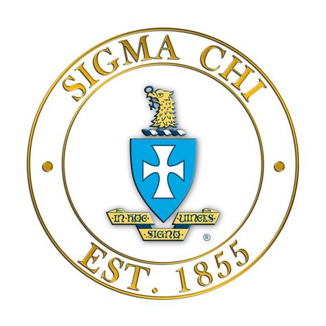 Sigma Chi Circle Crest Shield Decal Sale 695 Greek Gear