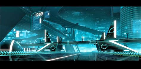 The Art Of Tron Uprising Part 4 Of 4 Landscapes Tron Uprising