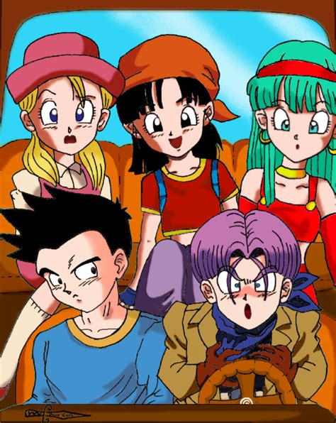 Trunks Goten Marron Pan And Bra Pictures