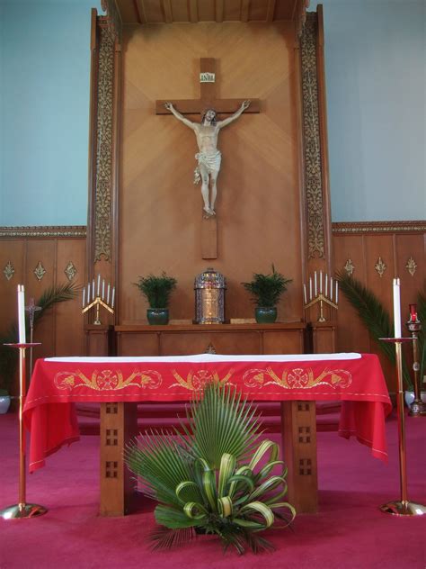 My Palm Centerpiece For Palm Sunday St Dunstan Catholic Church