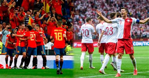 España lo intentaba estirando el campo pero faltaban ideas y creación en campo rival. España y Polonia golearon en las eliminatorias para la ...