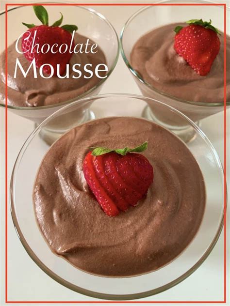 Put that bowl on top of simmering water saucepan or double boiler. Semi-Sweet Chocolate Mousse - Curious Cookery
