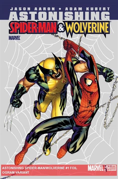 Astonishing Spider Man And Wolverine 2010 1 Foilogram Variant