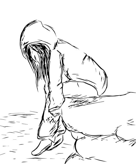 Sad Drawing At Getdrawings Free Download