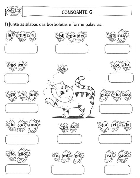 Atividade Sobre Sílabas 3 Ano