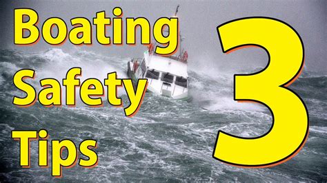 Boating Safety Tips 3 Youtube