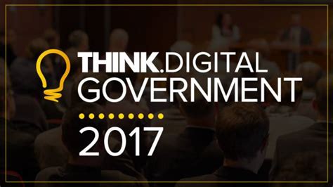 2017 ‘think Digital Government Conference In Islington Adpoket
