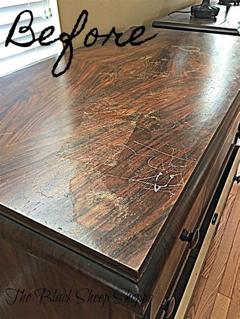 How To Refinish Antique Furniture Without Stripping