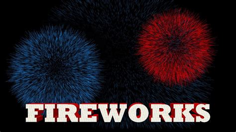 After Effects: Basic Fireworks - YouTube