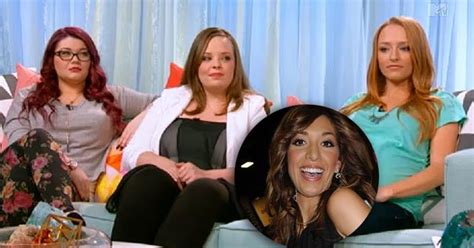 teen mom epic feud continues farrah abraham calls catelynn lowell white trash other
