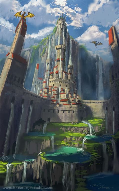 Concept Art And Design Of Travis Lacey Ravenseye Studios The Castle