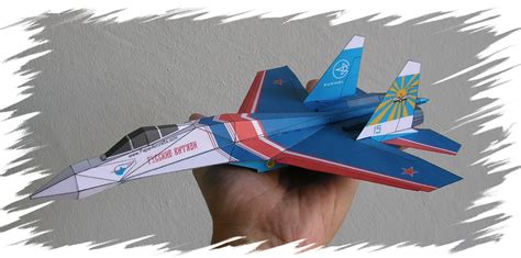 Flyable Modern Jets Realistic 3d Paper Airplane Models