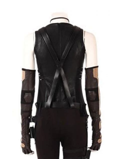 Domino Deadpool 2 Vest Zazie Beetz Leather Vest