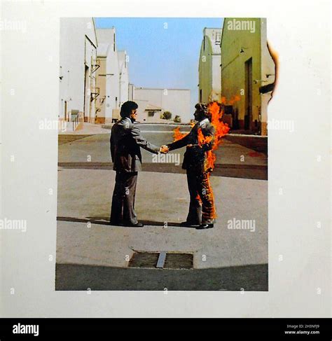 1975 Pink Floyd Wish You Were Here Lp Vinyl Record Album Cover Graphics
