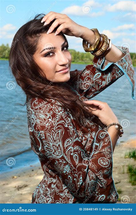 Beautiful Ethnic Young Women Stock Image Image Of Imagination Female