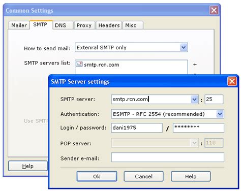Validating smtp relay hops using the message header. SMTP server of your ISP