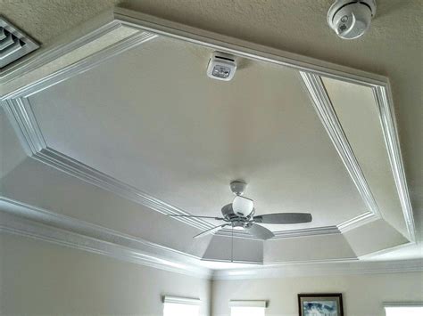 Angled Tray Ceiling Crown Molding Shelly Lighting