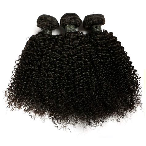 Blisshair Echthaar Bundles Brasilianische Haare Kinky Culry Virgin Hair Afro Deep Curly Weave