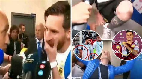 Lionel Messi Was Given Special Good Luck Charm By Journalist In 2018 He Kept It
