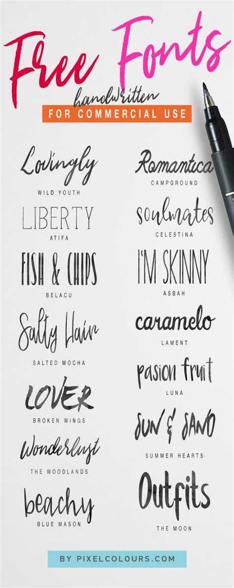 Simple Free Font Script Commercial Use Basic Idea Typography Art Ideas