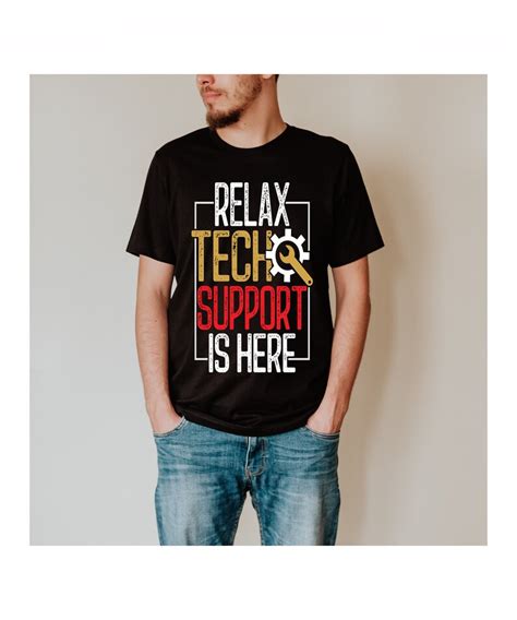 Funny Tech Support Tshirt T For Computer Professionals Etsy
