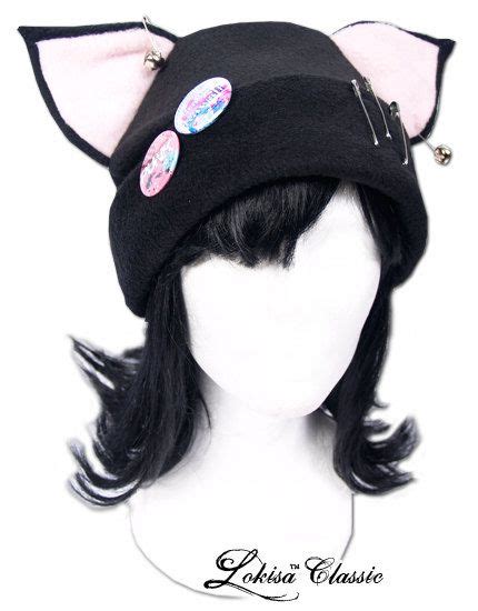 Cat Kitty Fleece Hat Anime Cosplay Punk Jrock By Lokisafashion Punk