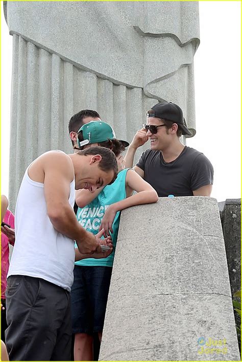 Paul Wesley Flaunts His Buff Biceps While Sightseeing In
