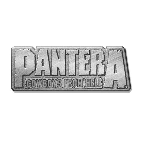 Pantera Cowboys From Hell Enamel Pin Aftermath Music