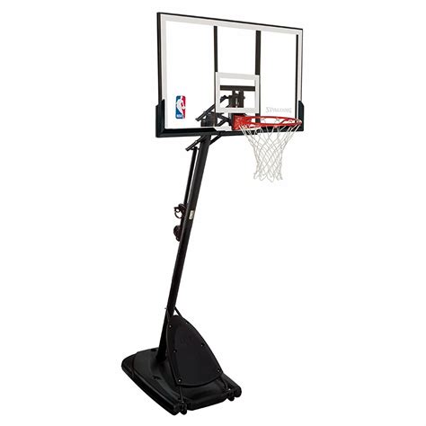 Spalding Nba 54 Portable Angled Basketball Hoop